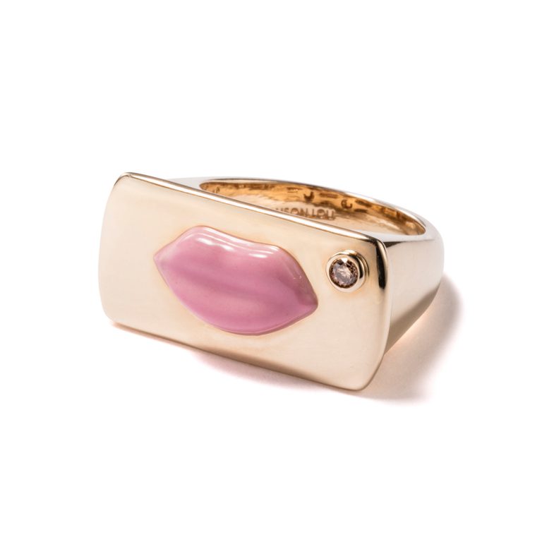 ALISON LOU - Pink Marylin RING｜Rings