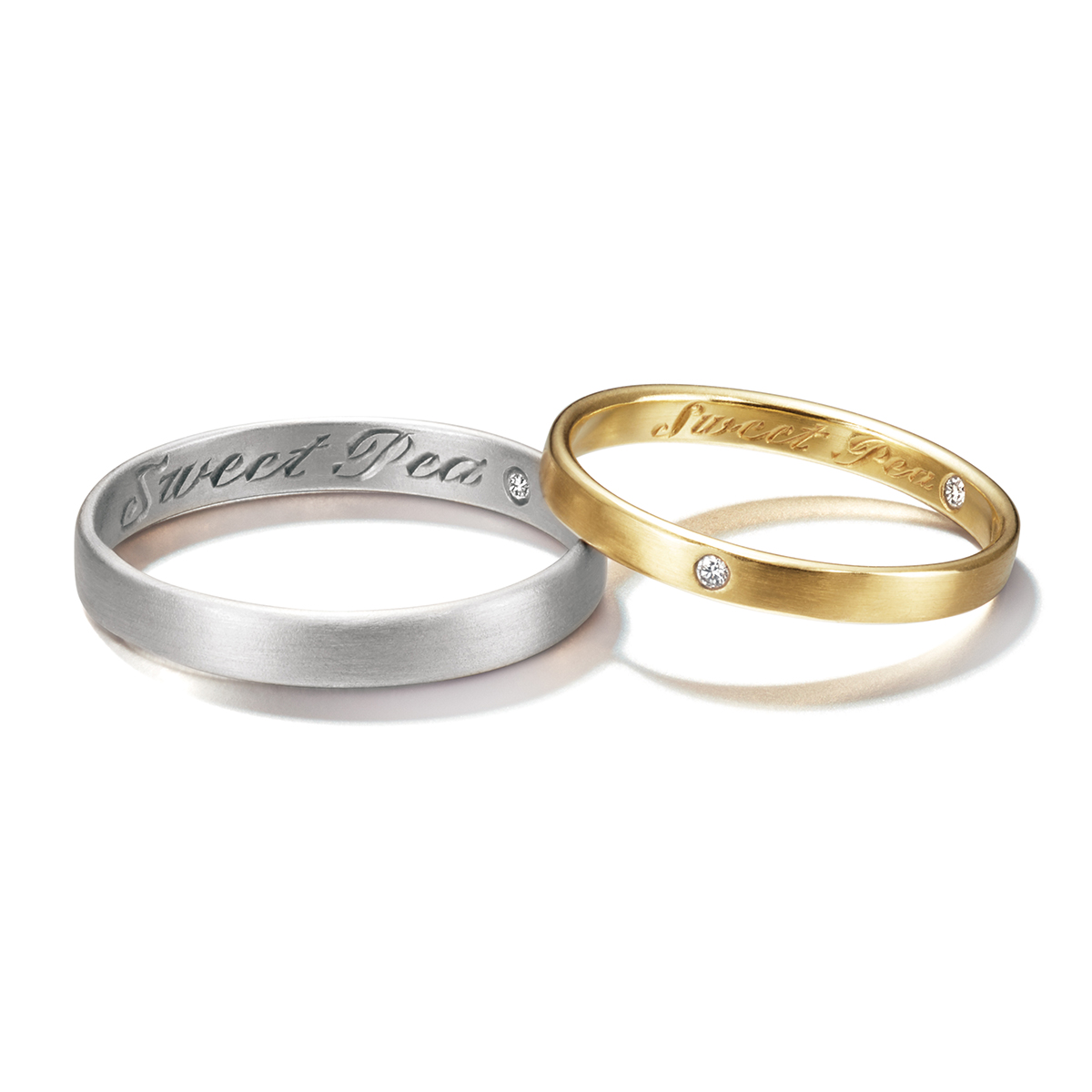 Sweet Pea | Items - Wedding Rings | H.P.FRANCE BIJOUX BRIDAL