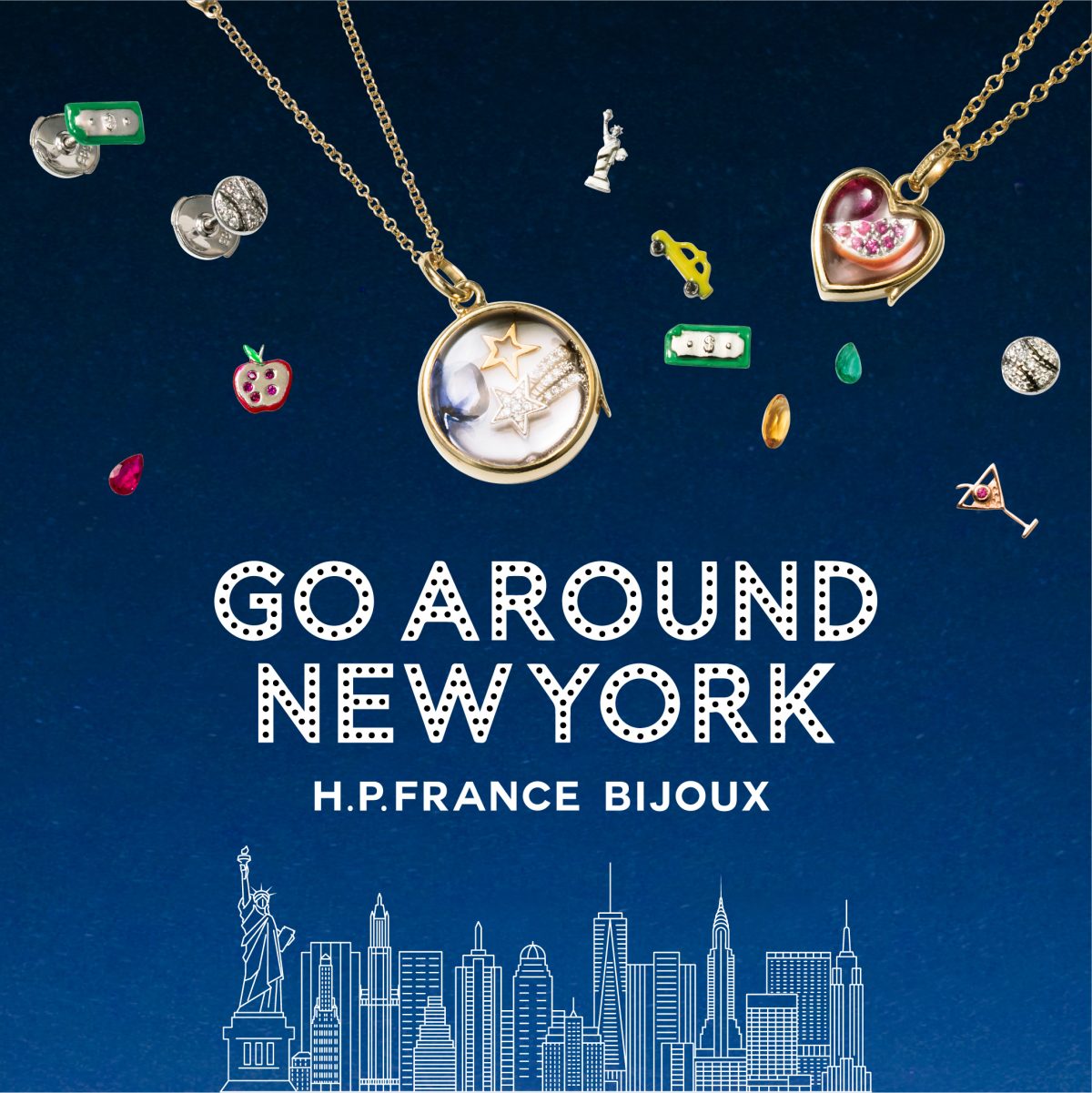 アッシュペーフランスビジュー HPFRANCEBIJOUX NYフェア GOAROUNDNY ニューヨークフェア