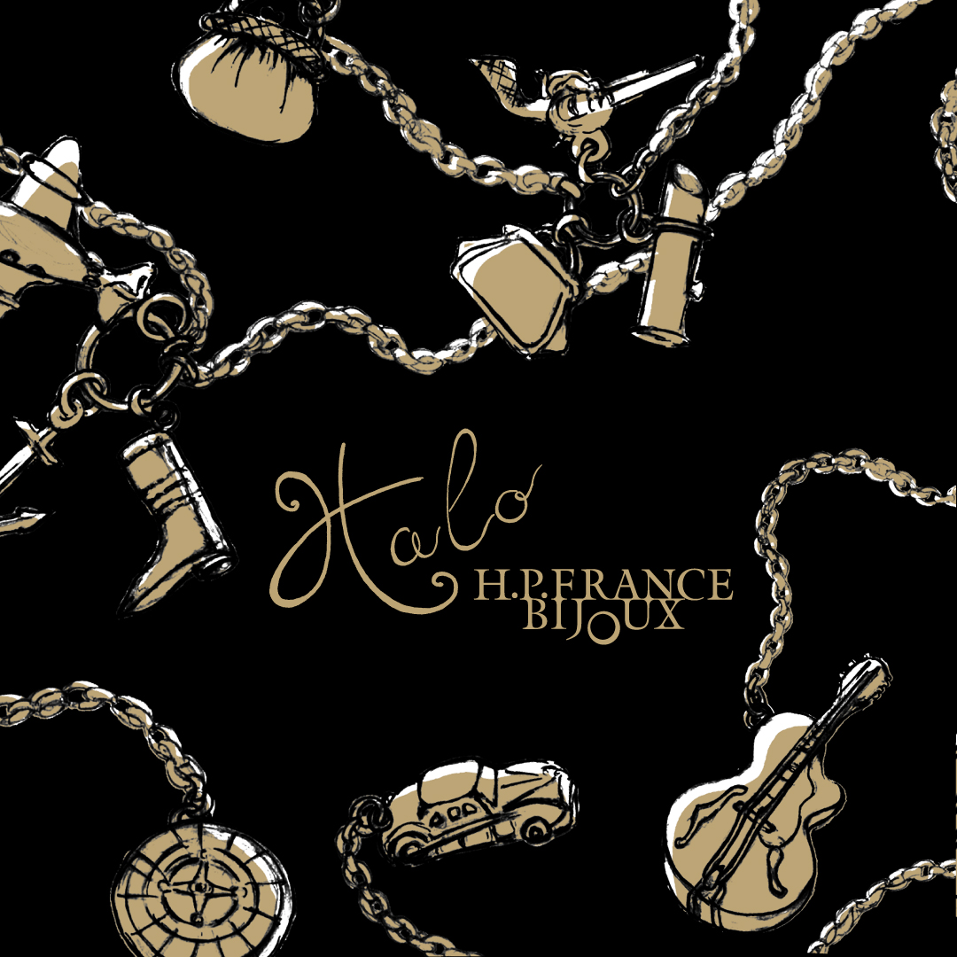 Halo H.P.FRANACE BIJOUX ハロ アッシュペーフランスビジュー ヴィンテージ ジュエリー クローズ 洋服 ロンドン